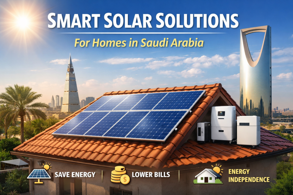 Best Solar System for Home in Saudi Arabia